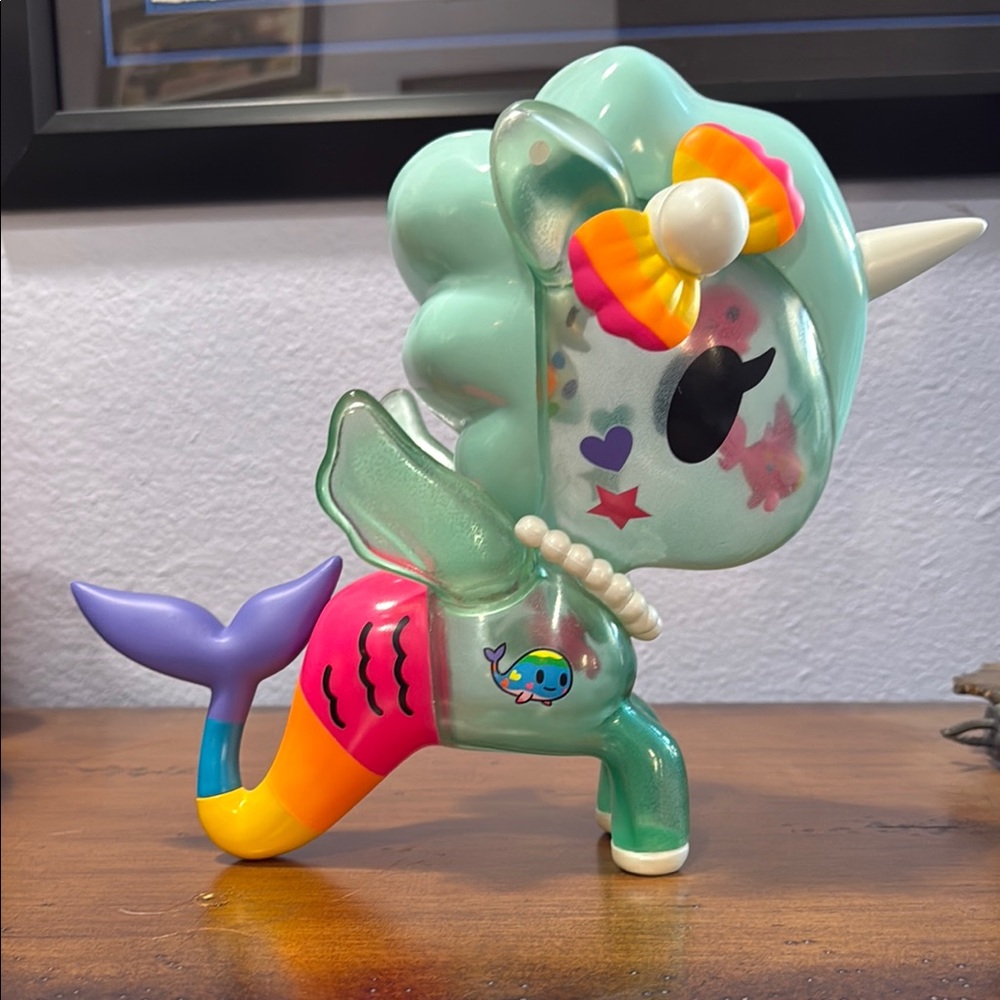 tokidoki SDCC 2017 Exclusive Aquamarina Unicorno 10in Figure OPENED NO BOX